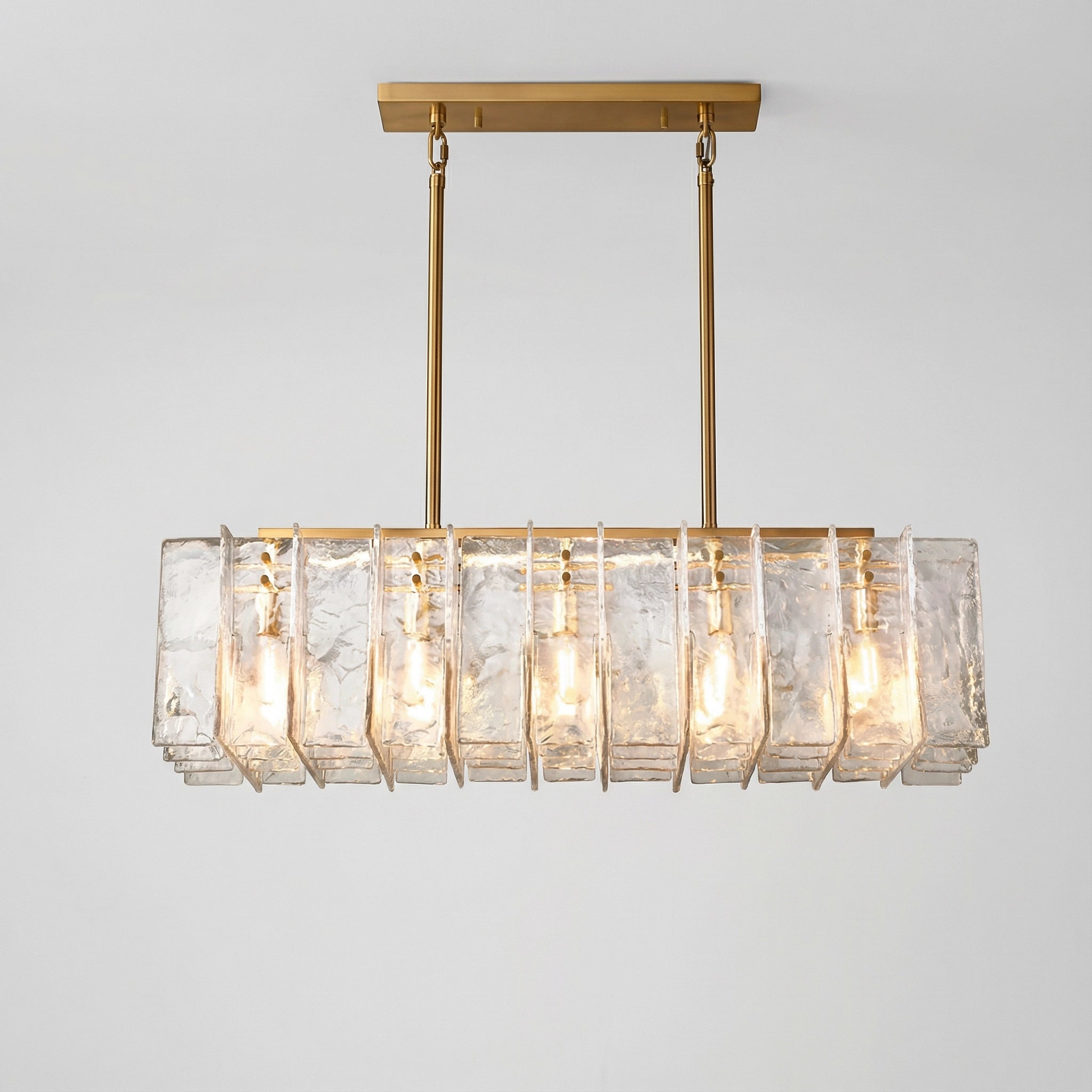 Denise Lattice Rectangular Chandelier