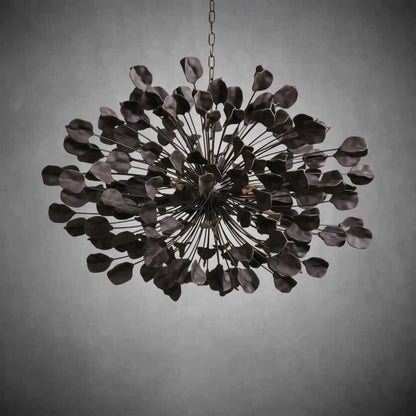 Lunaria Handcrafted Ceramic Petal Chandelier with 160 Petals