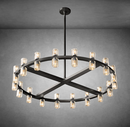 Aeabally Wine-glass Round Chandelier 48"