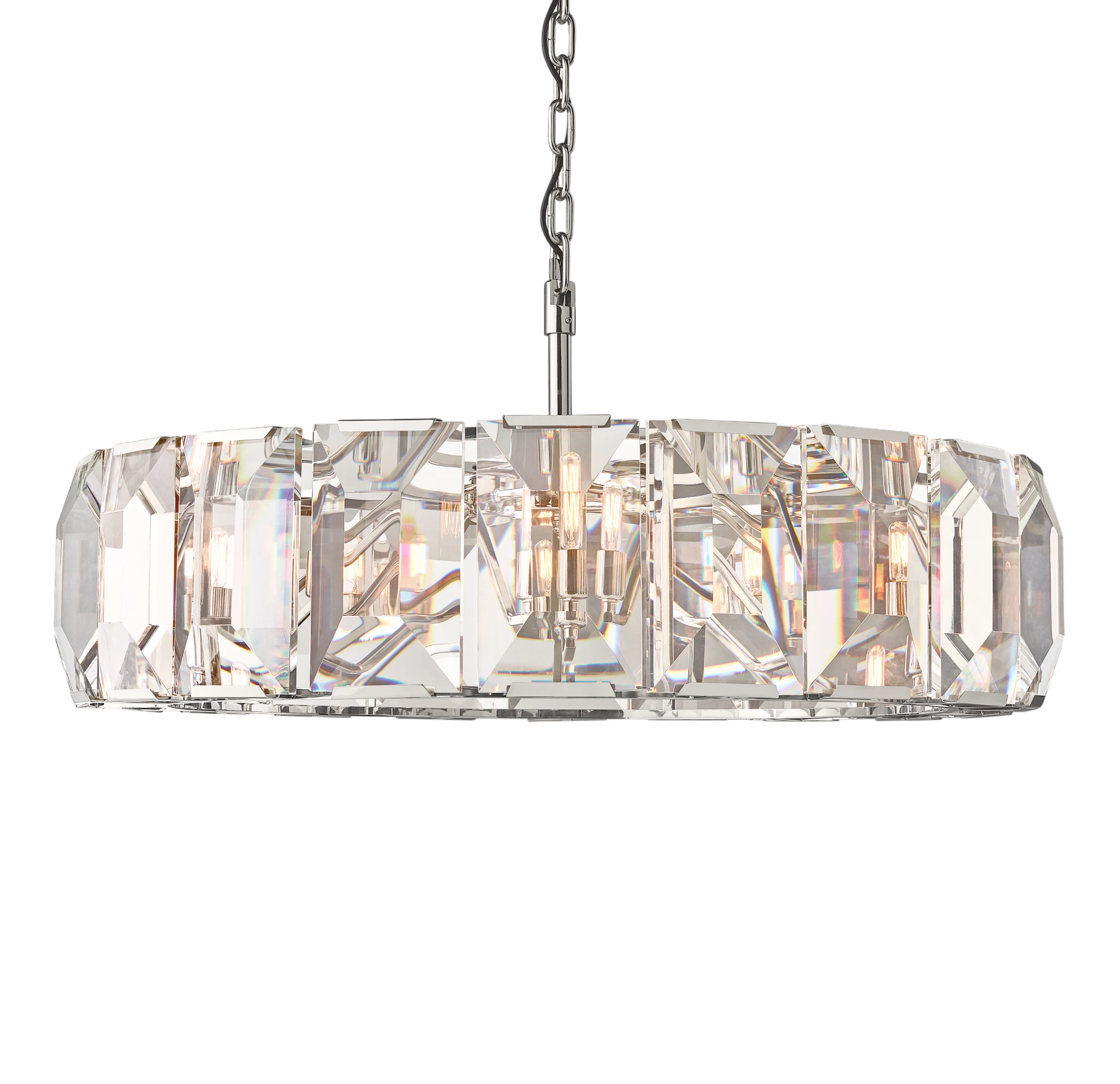 Denise Harlow Crystal Round Chandelier for livingroom and kitchen