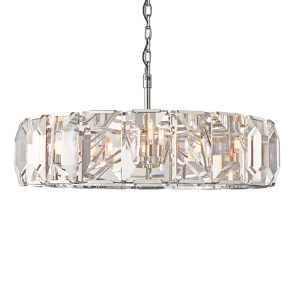 Denise Harlow Crystal Round Chandelier for livingroom and kitchen