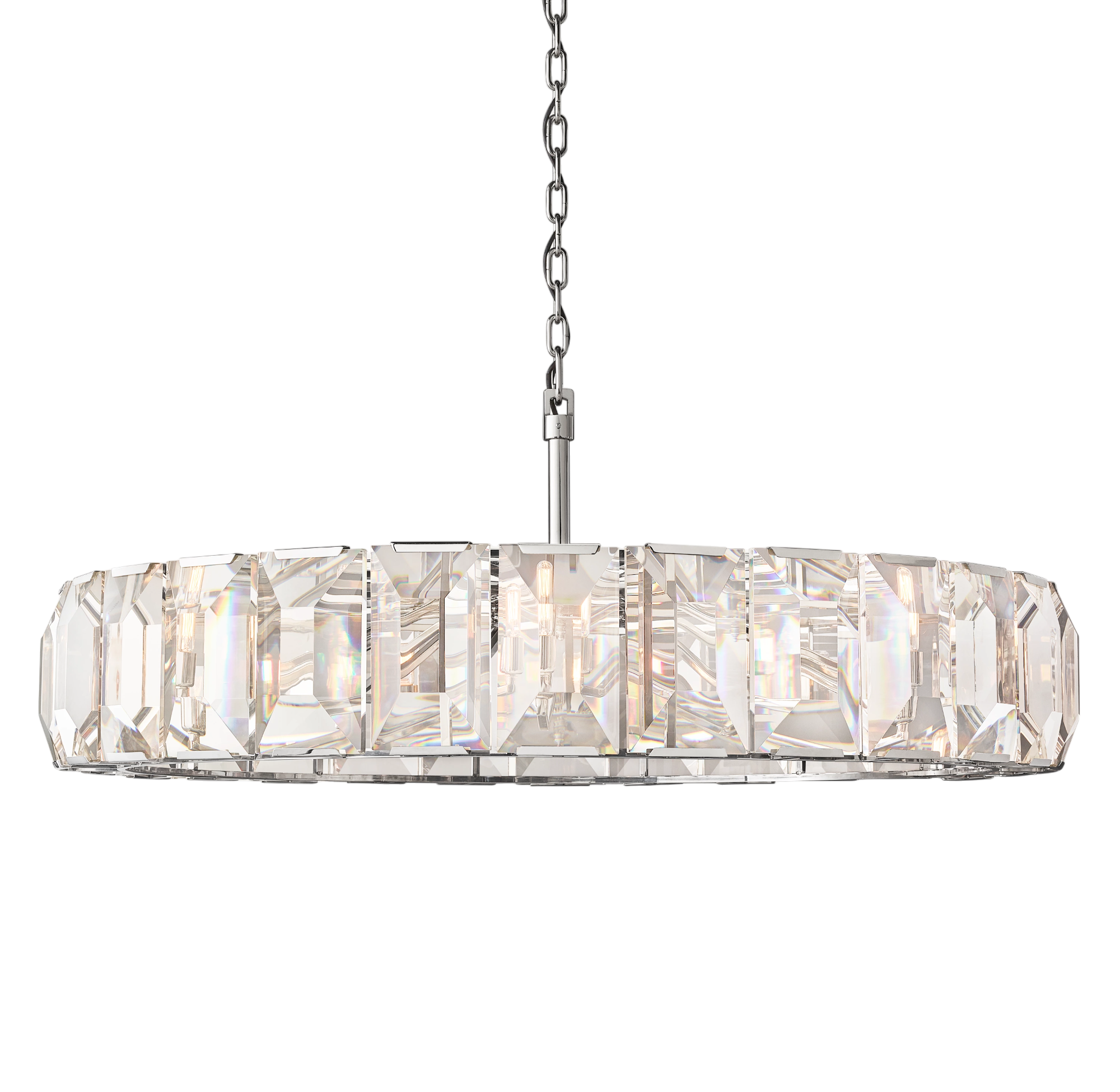 Denise Harlow Crystal Round Chandelier for livingroom and kitchen