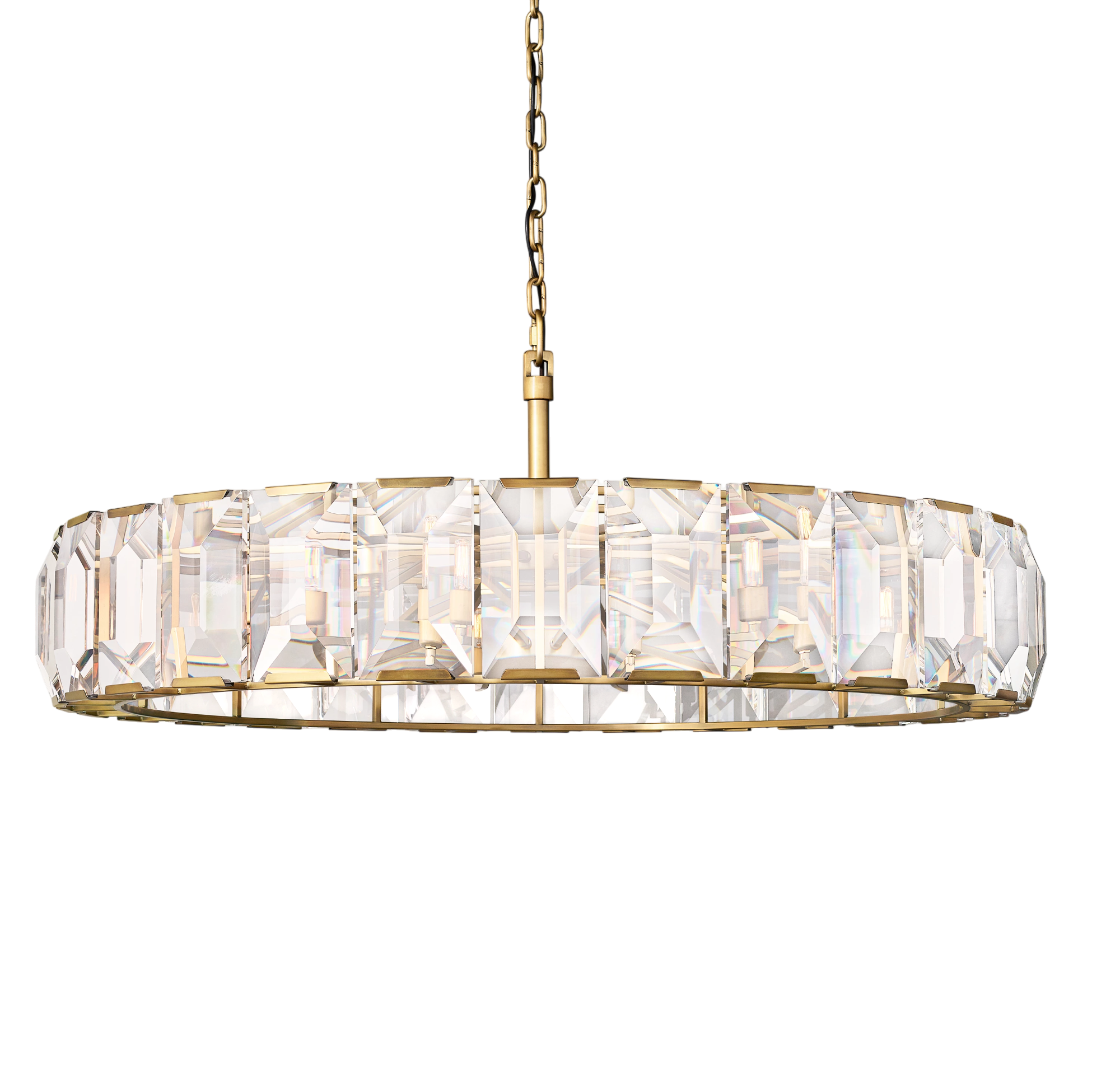 Denise Harlow Crystal Round Chandelier for livingroom and kitchen