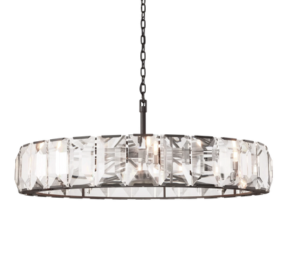 Denise Harlow Crystal Round Chandelier for livingroom and kitchen