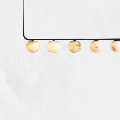 Culoud Alabaster Global Kitchen Island Pendant