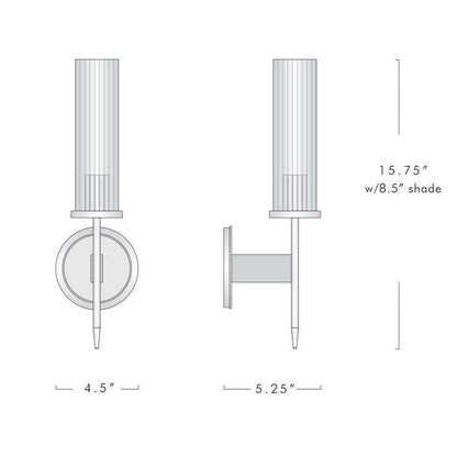 Alouette Wall Sconce - thebelacan