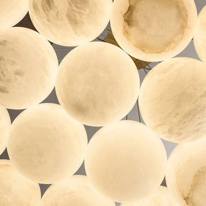 Alabaster Multi-lights Ceiling Pendant
