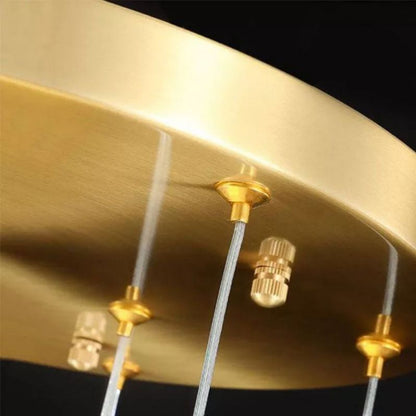 Angelia Faceted Crystal Prisms Chandeliers For Staircase - thebelacan