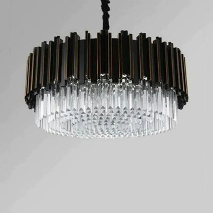 Glacia Crystal Round Chandelier