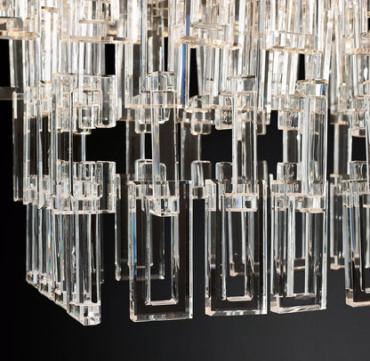 Margerie 3-Tier Round Chandelier 36" - thebelacan