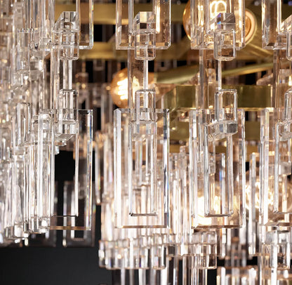 Margerie 3-Tier Round Chandelier 36" - thebelacan