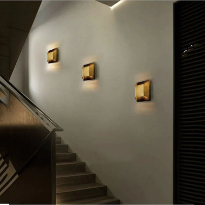 Mechanic Brass Wall Sconce - thebelacan