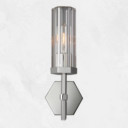 Lambo Modern Hexagonal Wall Sconce