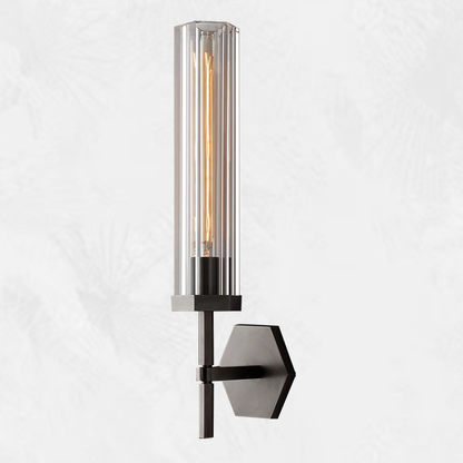 Lambo Modern Hexagonal Wall Sconce