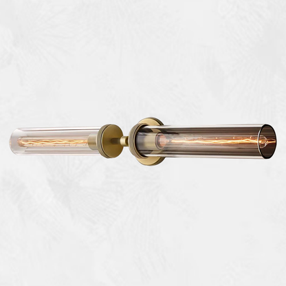 Lambo Knurled Grand Linear Wall Sconce for livingroom and bedroom