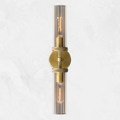 Lambo Knurled Linear Sconce for living room and bedroom