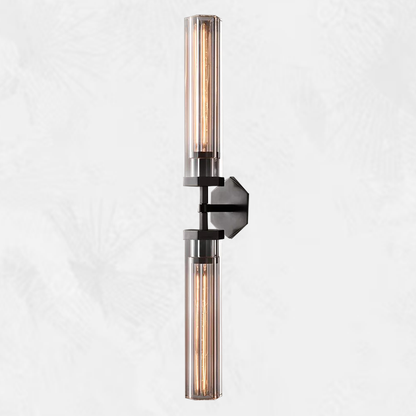 Lambo Knurled Grand Linear Wall Sconce for livingroom and bedroom